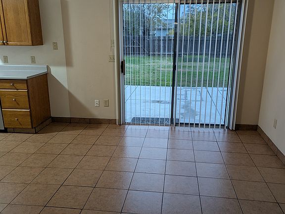 View from living room, kitchen on the left