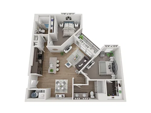 Floor plan B3 - Endeavor