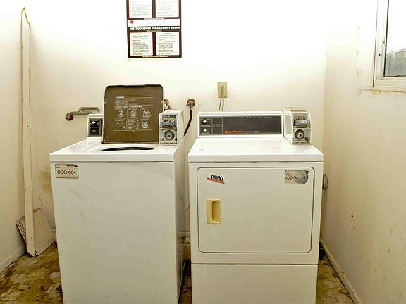 Laundry Room on Back of Property
