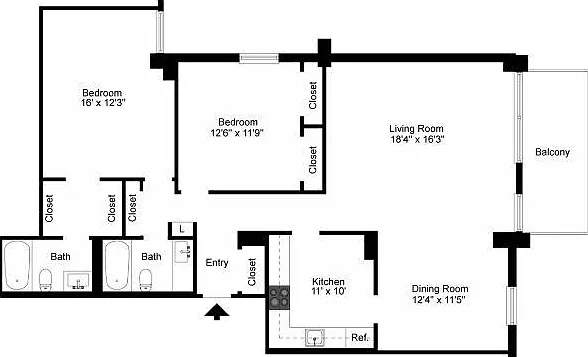 2D Floor Plan of Tier 6 2D Floor Plan of Tier 6