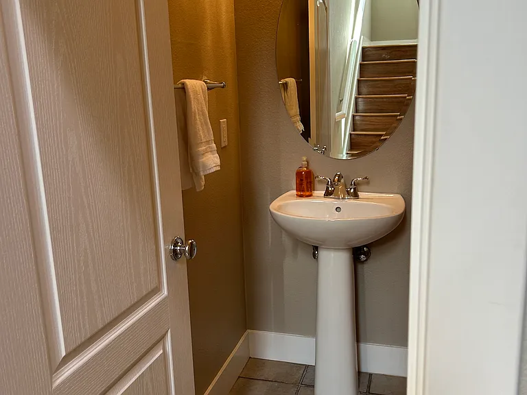2nd level half bath
