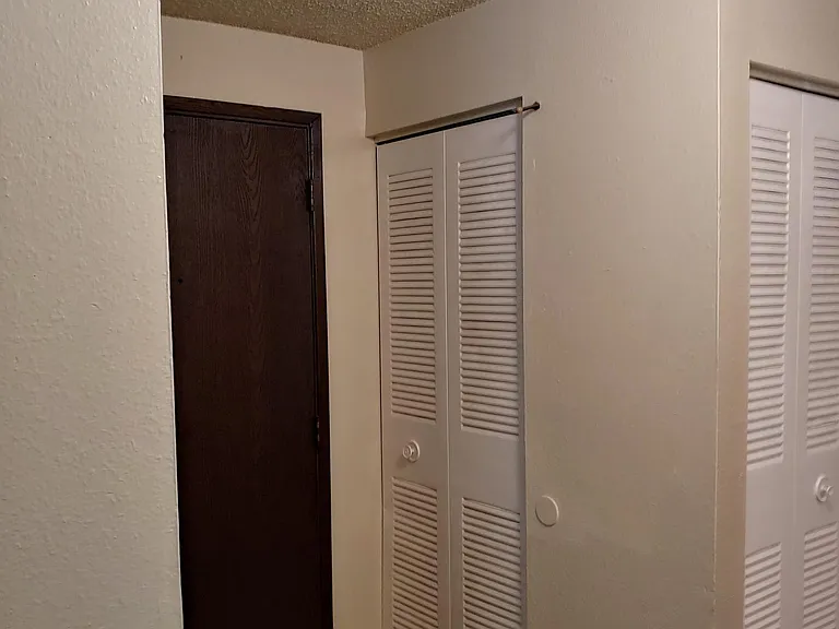 entry door to hall