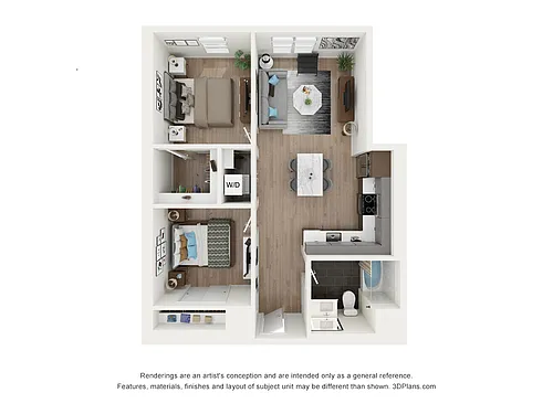 Floor plan B2-1