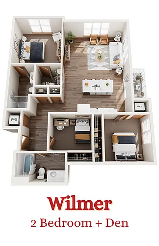 Floor plan Wilmer