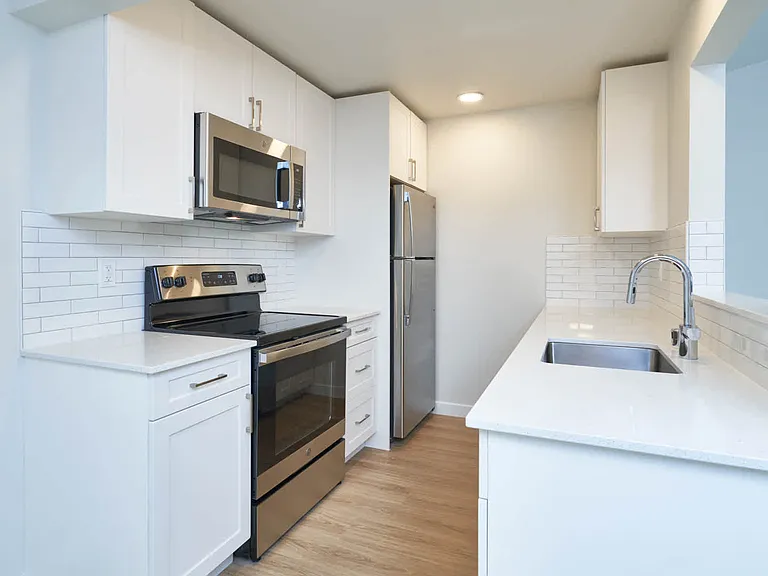 Kitchen with Stainless Steel Appliances