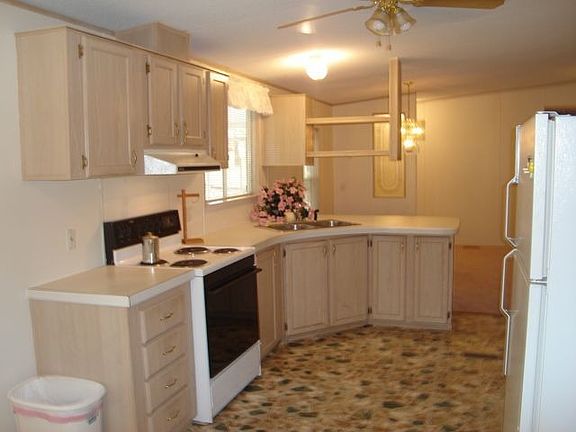 Kitchen view from breakfast nook