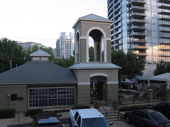 Pool and downtown views