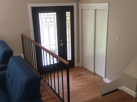 Front entryway and closet 