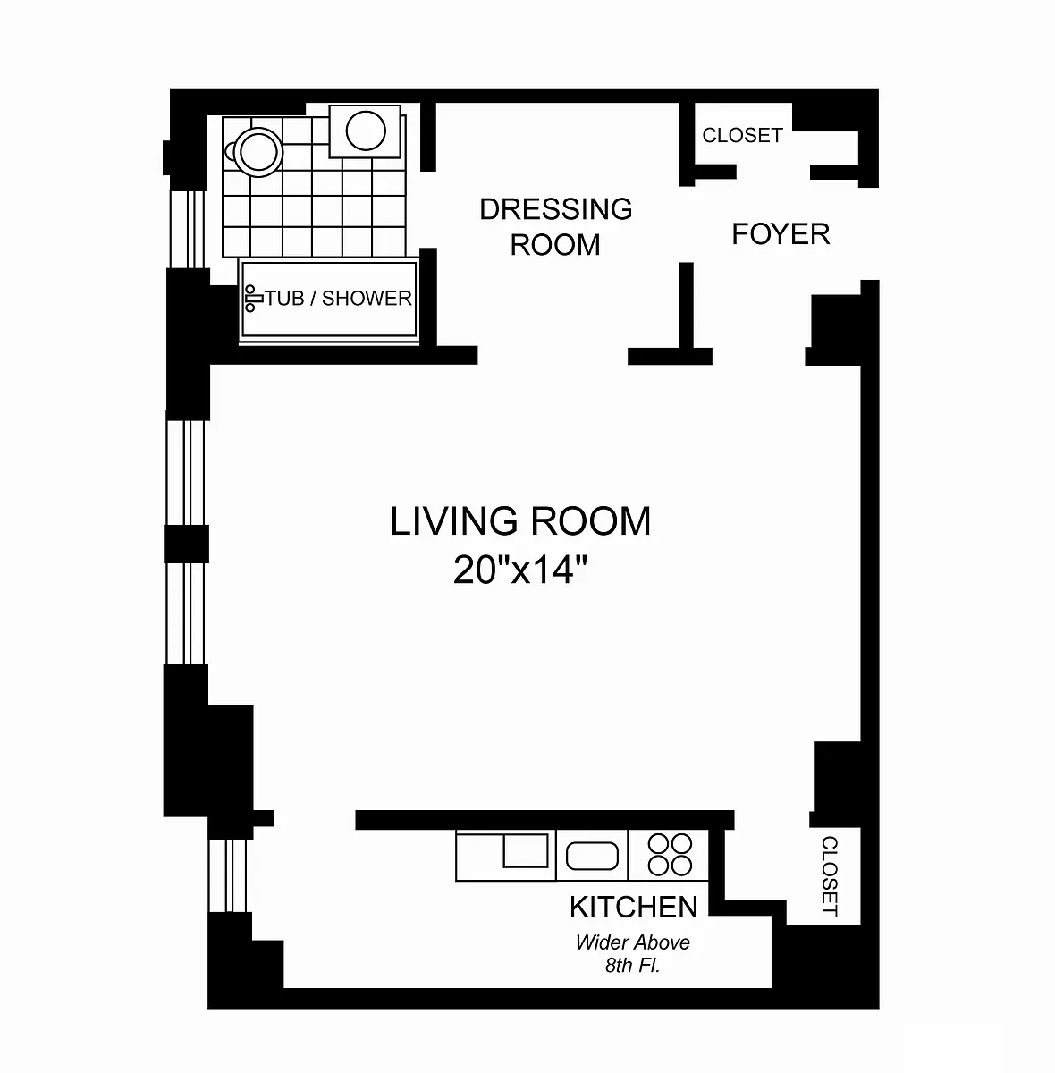 Building Photo - 460 W 24th St #3-D
