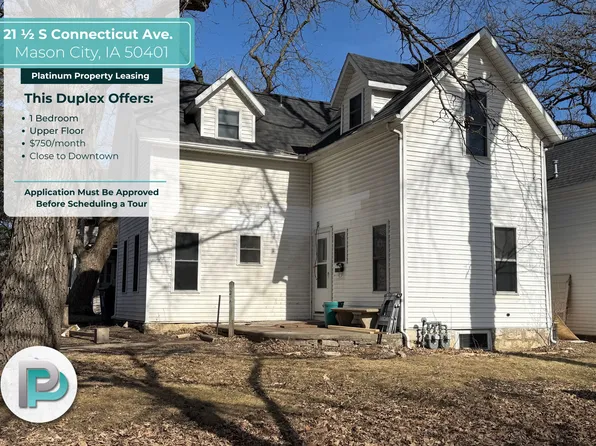 21 1/2 S Connecticut Ave #21-1/2, Mason City, IA 50401