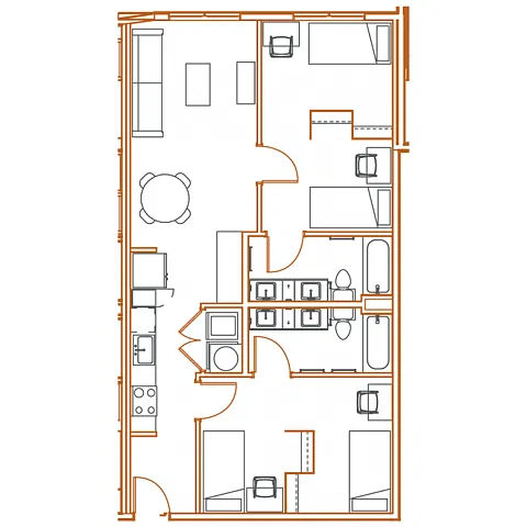 Floor plan B4