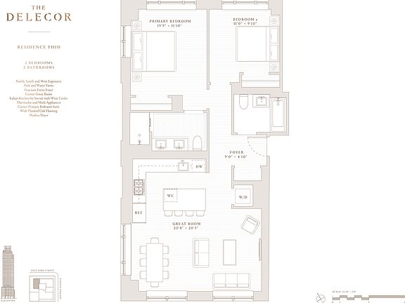 2nd image of 250 E 83rd St #Penthouse 1d