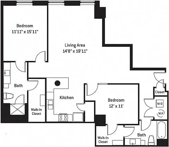 Floor plan 2E