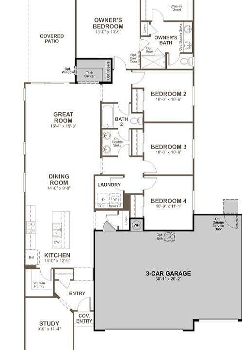 2nd image of 2050 E WETLEAF Place
