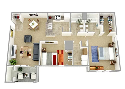 Floor plan The Shenandoah