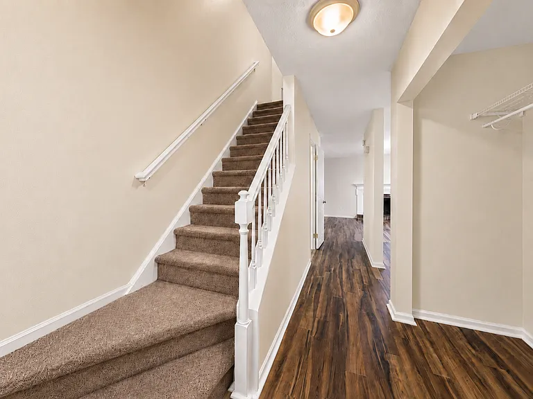 First floor looking upstairs from front door.