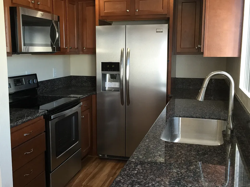 New granite counters