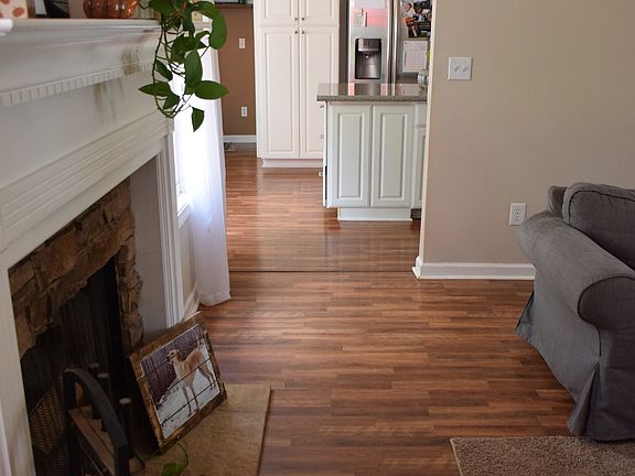 Fireplace/Kitchen View