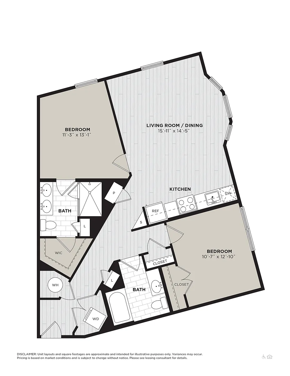 Floor plan B2AA