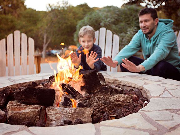 Community Fire Pit - Make Smores Create Memories