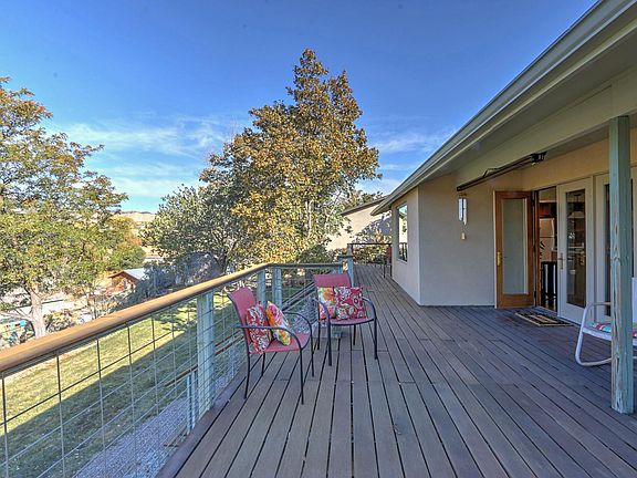 Large deck west facing with great views toward mountains.