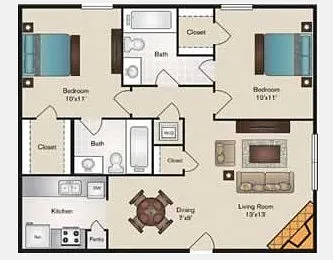 Floor plan B2