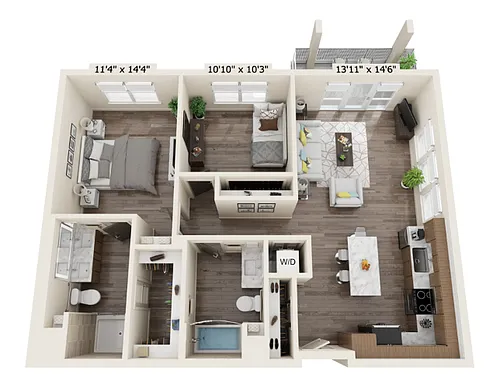 Floor plan B2B