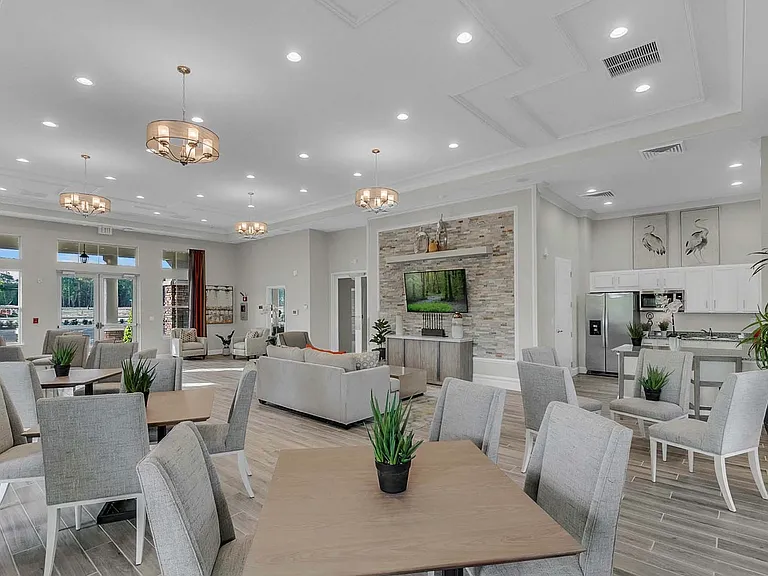 Clubhouse available for party rental at Victoria Oaks main pool complex!