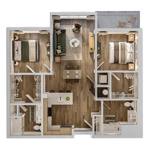 Floor plan B1