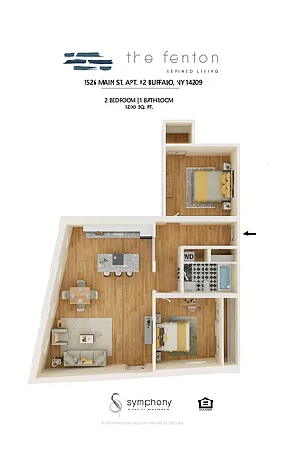 Floor plan The Loft Collection (B1MN)