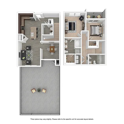 Floor plan TH7