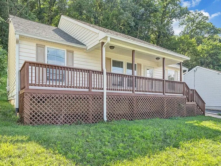 Large front porch