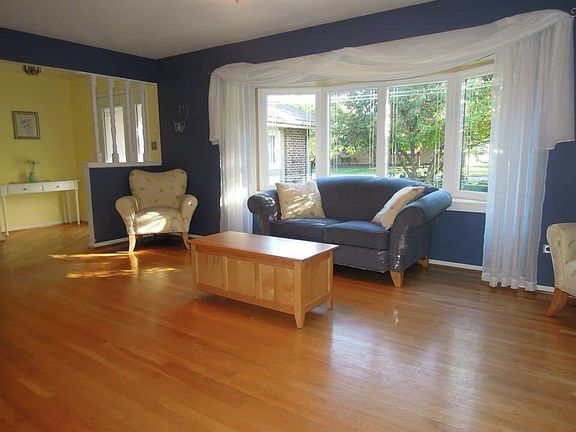 Living room and foyer