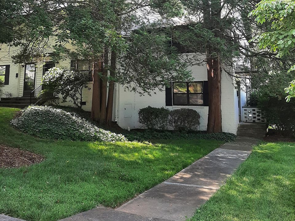 Front of Unit, Can plant in mulched areas