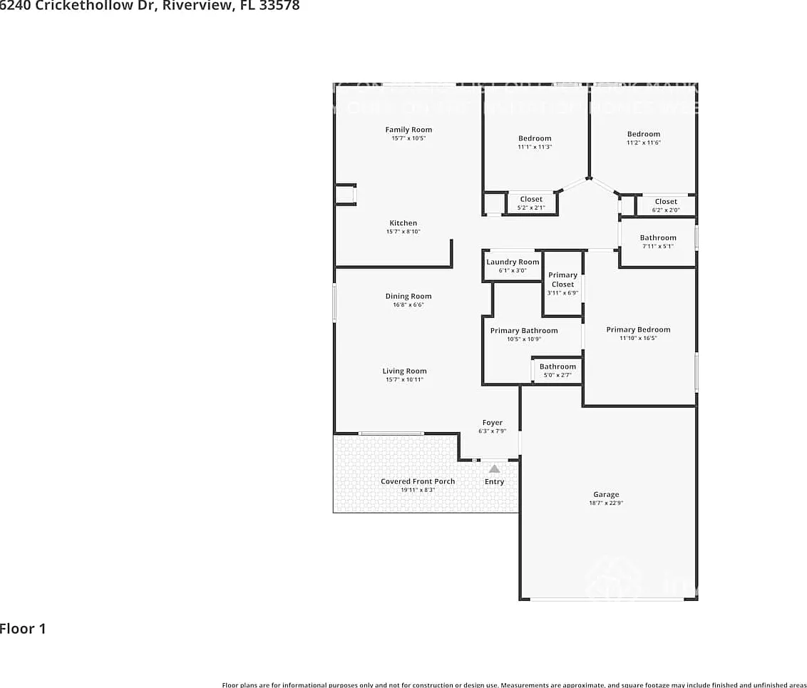 6240 Crickethollow Dr Riverview, FL 33578 — Photo 2