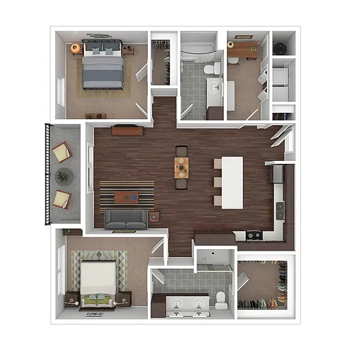 Floor plan B3