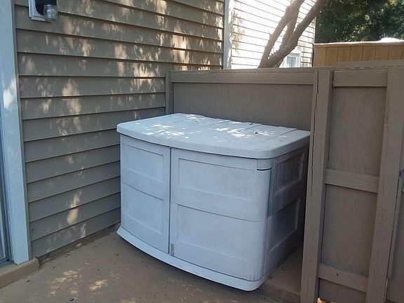 OUTSIDE STORAGE IN BACK