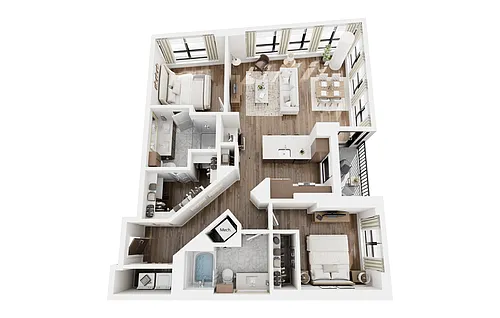 Floor plan B2