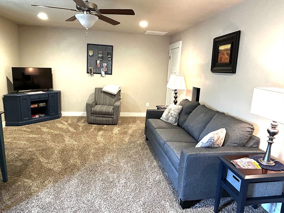 Large open living room