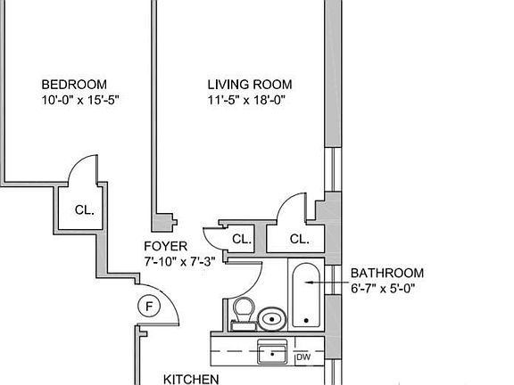 2nd image of 25 E 10th St #4FF