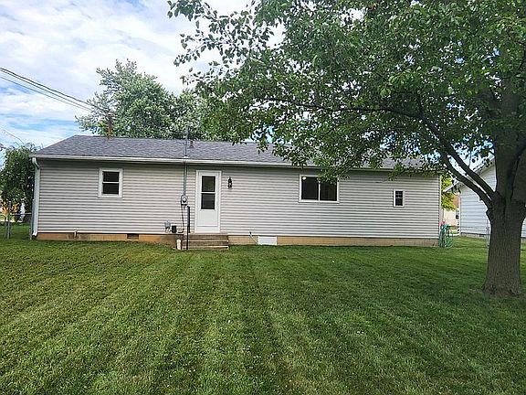 View from the backyard.