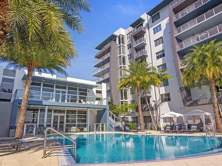 Our resort-style pool is your private oasis in the heart of Miami