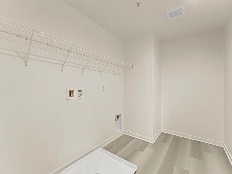 Upstairs Laundry room