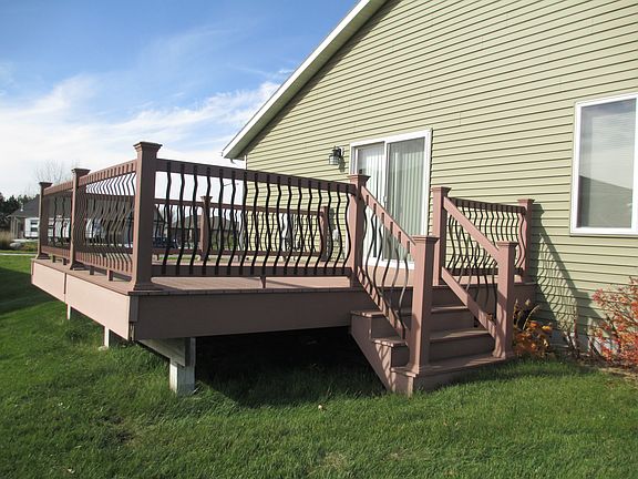 16'x14' composite deck