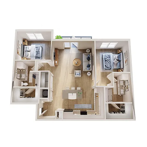 Floor plan B3