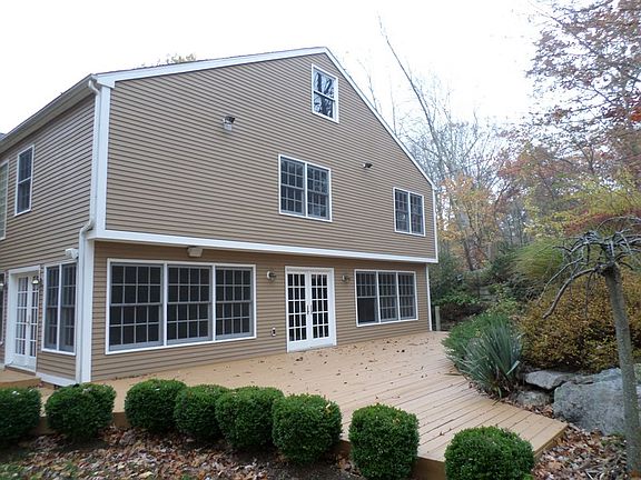 Deck Overlooking Private Back Yard