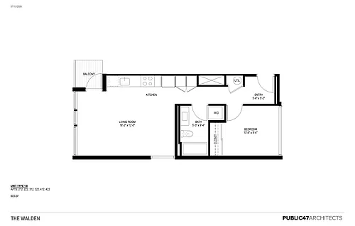 Floor plan 207