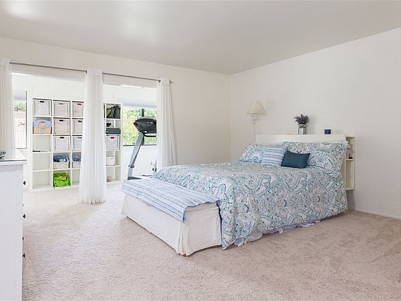 Suite size Master with room for exercise equipment, home office, nursery or auxiliary space.