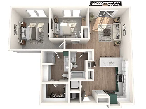Floor plan B7a