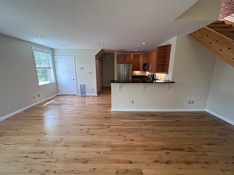 Dining area and kitchen
